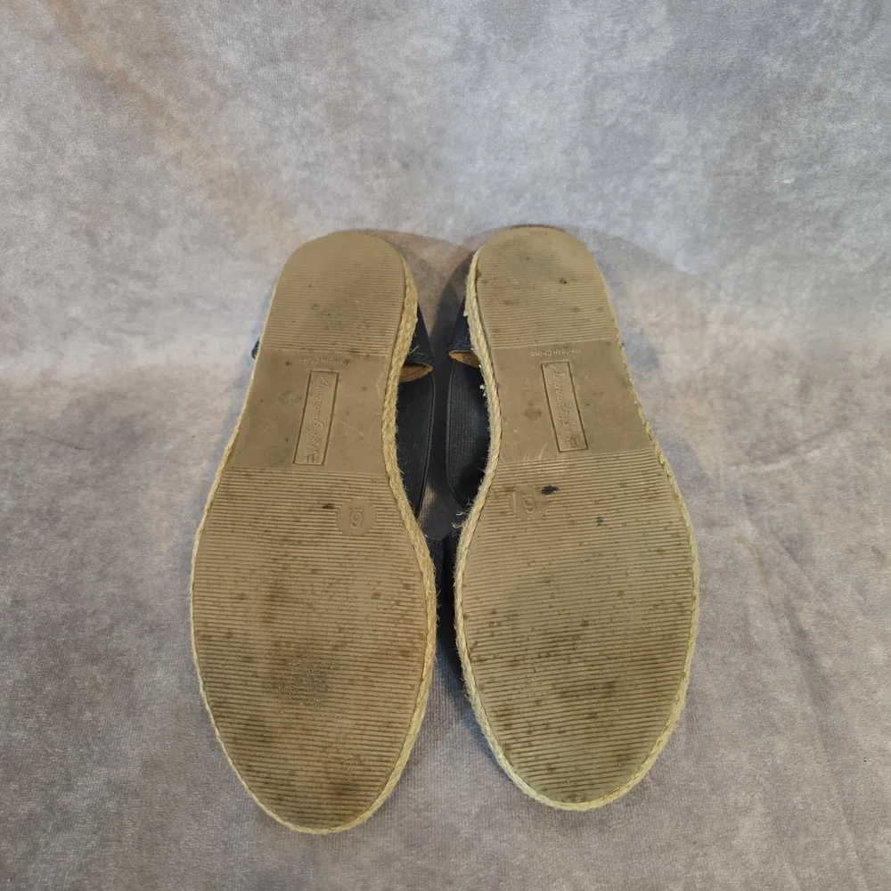 Women's Navy Casual Espadrille‎ Flats